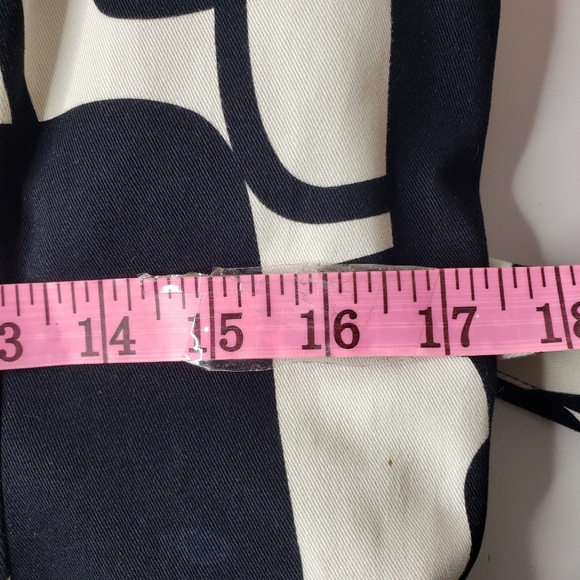 INC Abstract Geometric Bold Artsy Mod Pop-Art Chic Trench Style Belted Jacket M - Picture 7 of 13